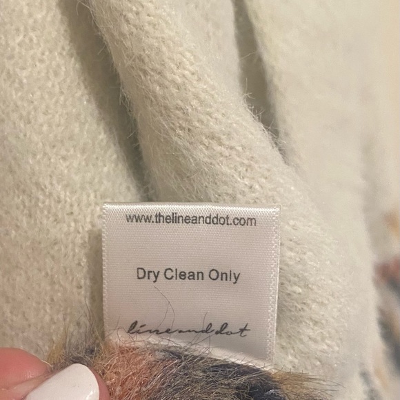 Anthropologie Line and Dot Aztec Boho Knit Cardigan - Picture 10 of 11